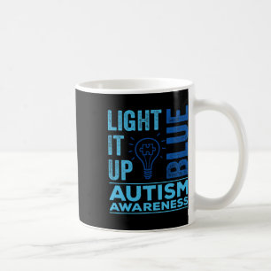 Lighting It Up Blue Autismus Awareness S Kaffeetasse