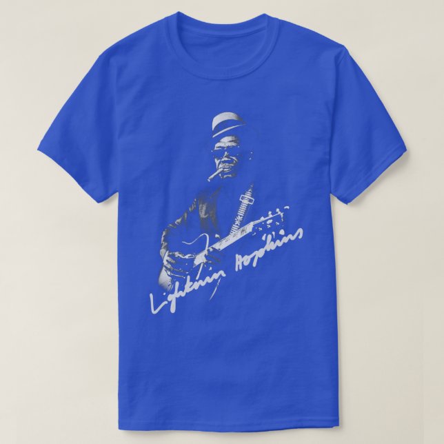 Lightnin Hopkins T-Shirt (Design vorne)