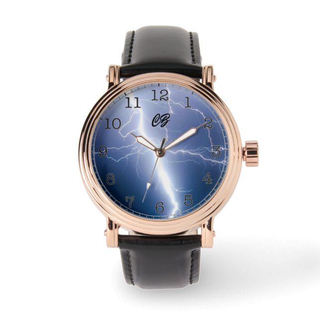 "Lightning"  Armbanduhr (Vorderseite)