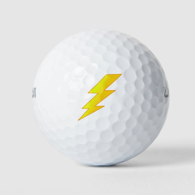 lightning bolt golfball (Vorderseite)