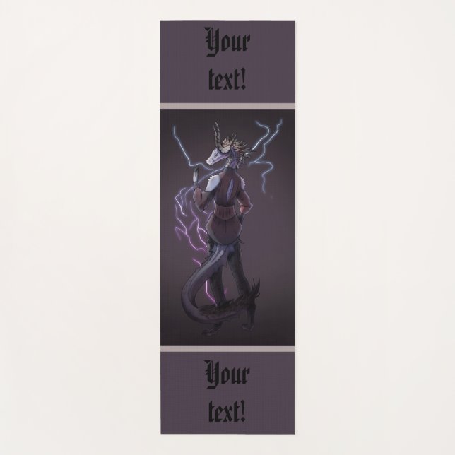 Lightning Dragon Yogamatte (Vorderseite)