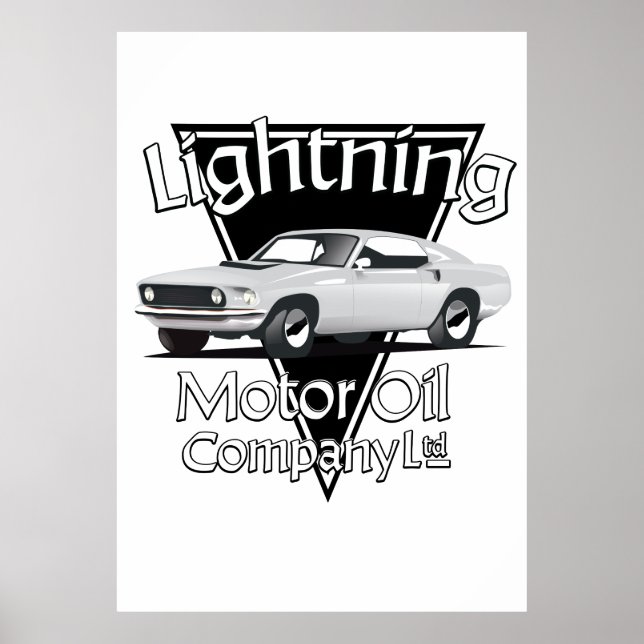 Lightning Motor Oil Company Ltd. Poster (Vorne)