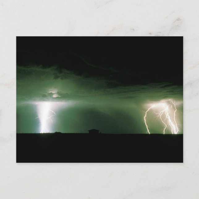 Lightning. Postkarte (Vorderseite)