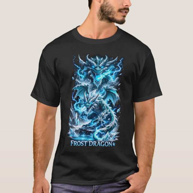 LIGHTNING STORM FARRON FINAL RPG FANTASY T-Shirt (Vorderseite)