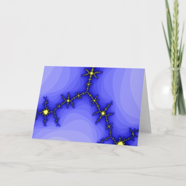 Lightning Strike Greeting Card Karte (Vorderseite)