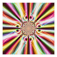 Lightning Warp Perfect Poster