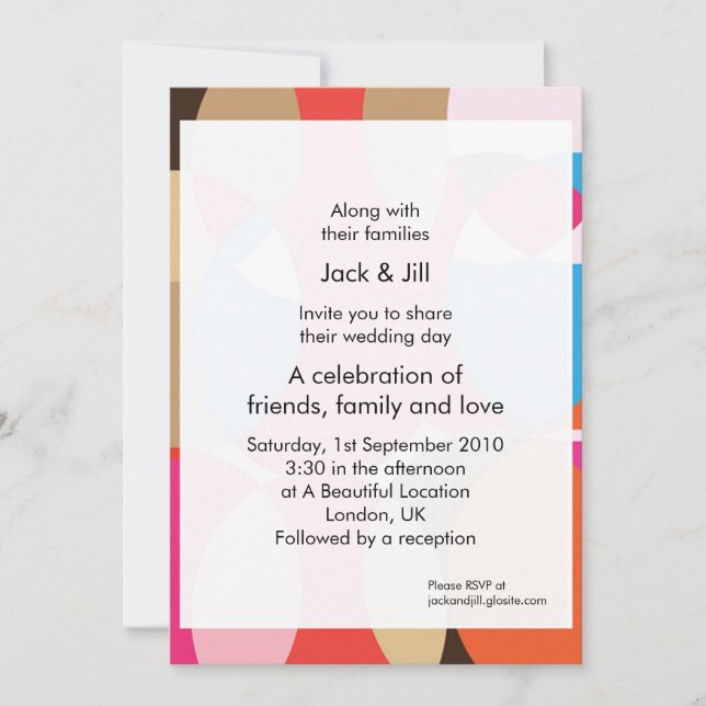 Lights 12x18 einladung (Vorderseite)