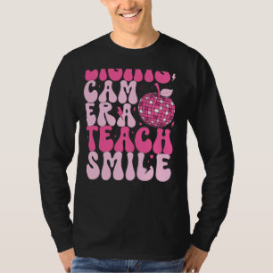 Lights Camera Lächeln Inspiration für T-Shirt