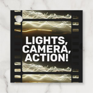 LIGHTS, KAMERA, AKTION! GESCHENKANHÄNGER