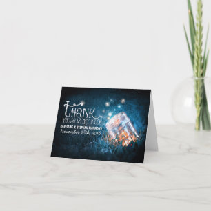 Lights mason jar traumhafte Hochzeit danke Ihnen K