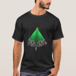 LightSaber Christmas Tree Classic T-Shirt<br><div class="desc">LightSaber Christmas Tree Classic T-Shirt</div>