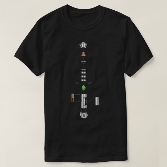 Lightsaber Cross-section Essential T-Shirt (Design vorne)