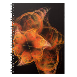 Lightseeing Abstrakt Art Notebook Notizblock