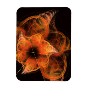 Lightseeing Abstrakt Art Premium Magnet