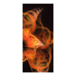 Lightseeing Abstrakt Art Rack Card Werbekarte