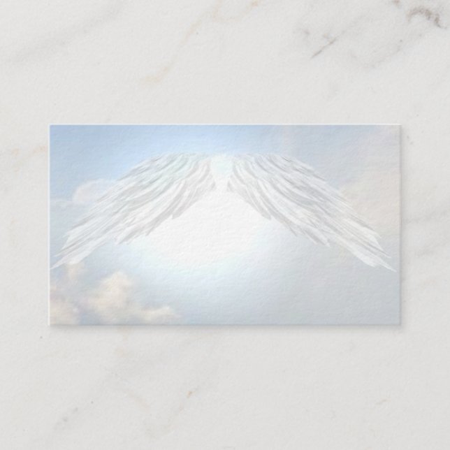 Lightworker Mystic Angel Liebe Business Cards Visitenkarte (Vorderseite)