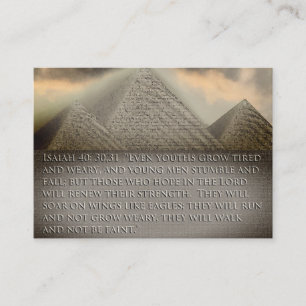 Lightworker Pyramid Spirituelle Visitenkarten Visitenkarte