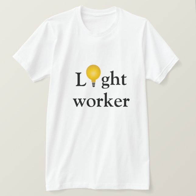 Lightworker T Shirt (Design vorne)