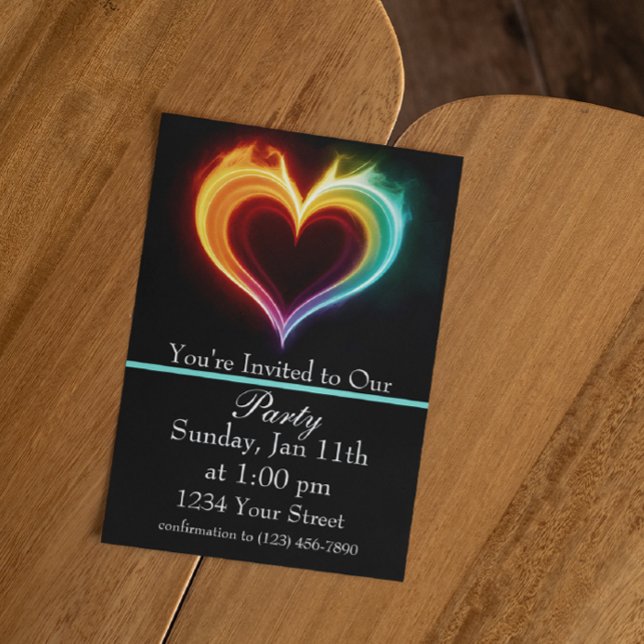 Lighup the Night: Join Our Fiery Fire Party! Einladung (Von Creator hochgeladen)