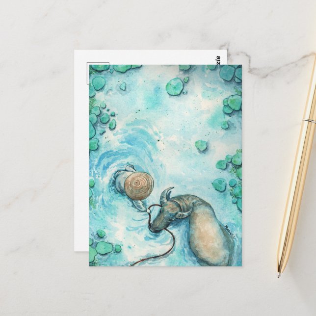 Ligo-DNM-Postkarten Postkarte (Vorderseite/Rückseite Beispiel)