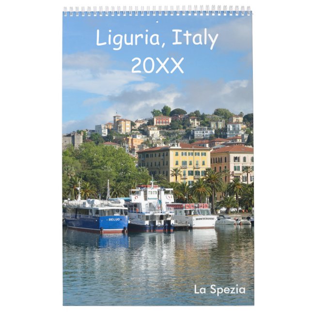 Ligurien, Italien, 12 Monate Kalender (Titelbild)