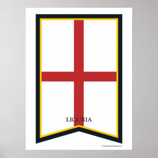 Ligurien - Italien Region Poster