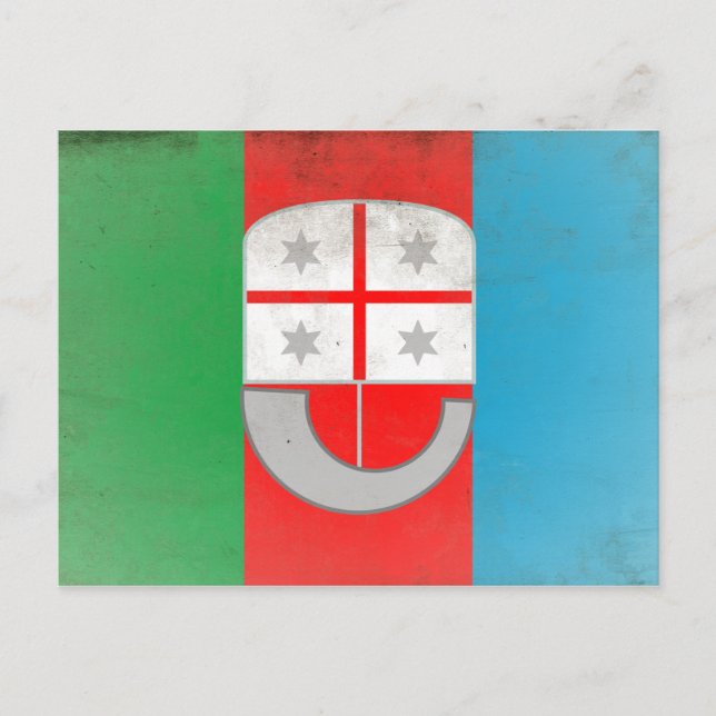 Ligurien Postkarte (Vorderseite)