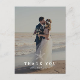 Lihue Wedding Foto Vielen Dank Postcard Postkarte