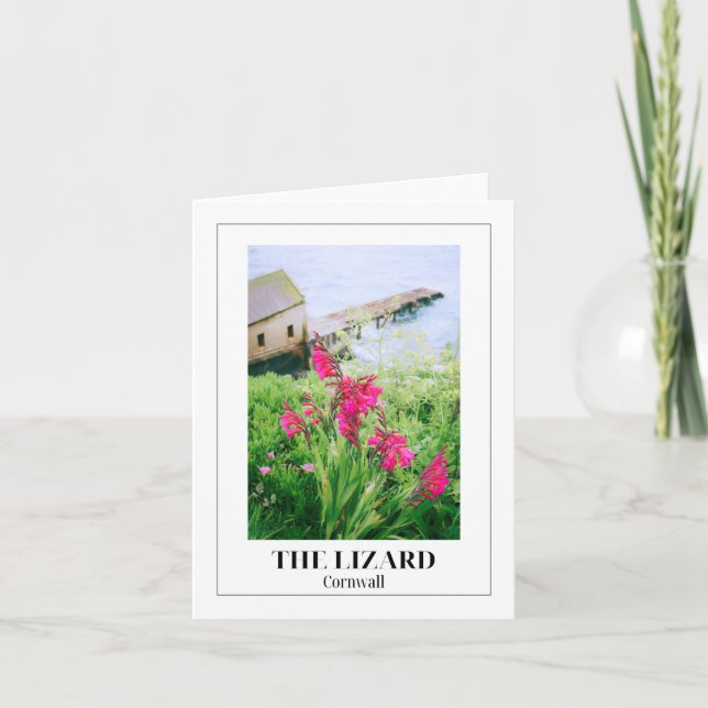 Liizard, Cornwall Karte (Vorderseite)