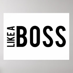 LIKE a BOSS Poster