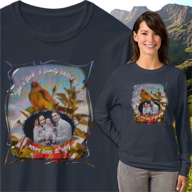 Like a flock, a family united in love 2338  T-Shirt (Von Creator hochgeladen)