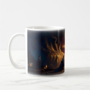 Like a Prayer — Kerzenbeleuchteter Sacred Surrende Kaffeetasse