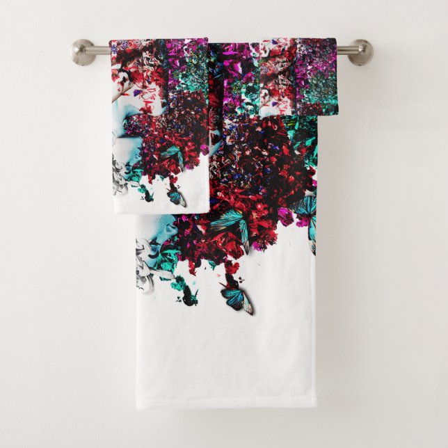 Like Flowering Flowers Badhandtuch Set (Insitu)