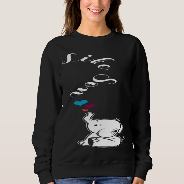 Like son Loving Father Sweatshirt (Vorderseite)