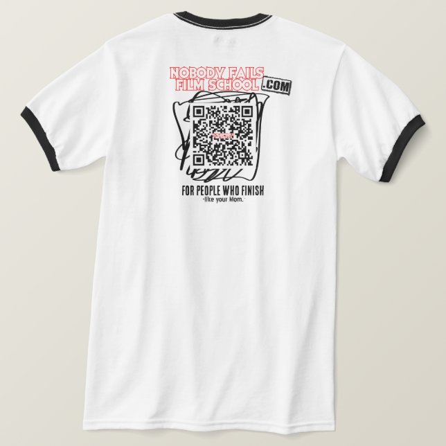 Like Your Mom | NFFS Filmmaker | Slate Design T-Shirt (Design Rückseite)