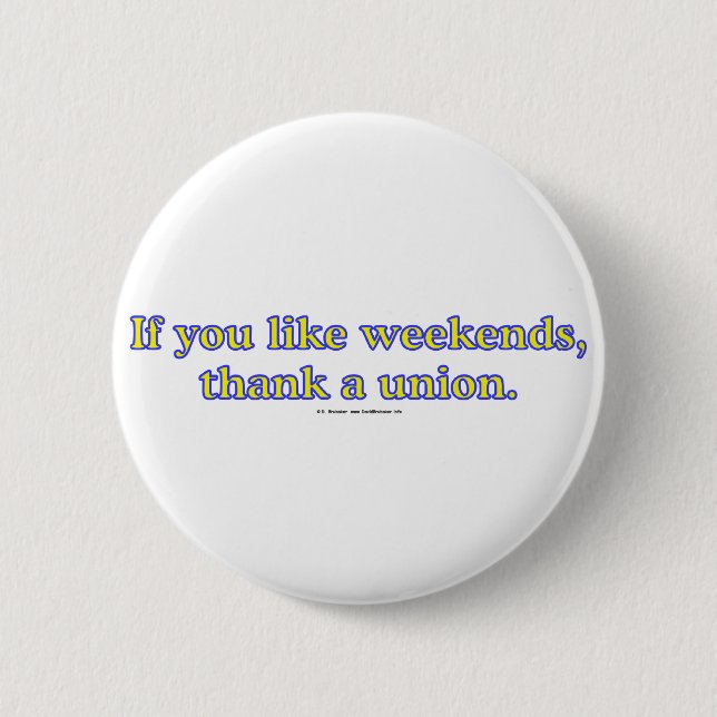 LikeWeekends Button (Vorderseite)