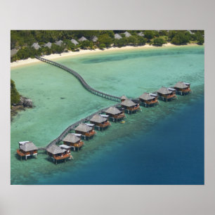 Likuliku Lagoon Resort, Malolo Island, Fiji Poster