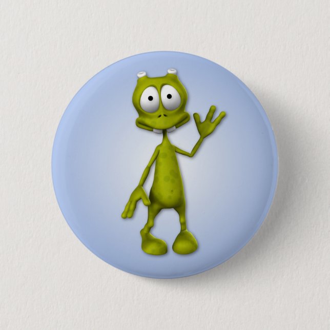 Lil alien-Knopf Button (Vorderseite)