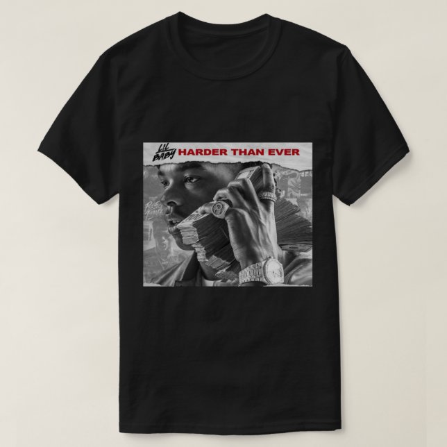 Lil Baby - Harder Than Ever Classic T-Shirt (Design vorne)