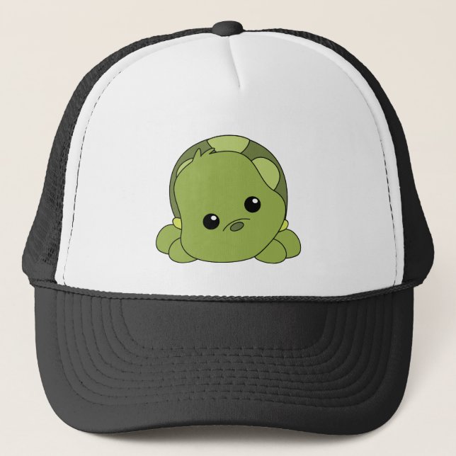 Lil Baby Turtle Truckerkappe (Vorderseite)