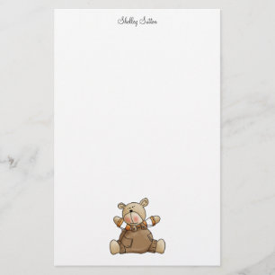 Lil Bären · Baby-Brown-Spielanzug Briefpapier