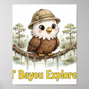 Lil' Bayou Explorers Adler Poster