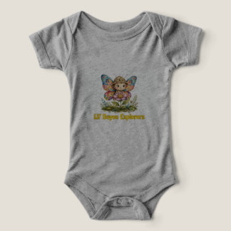 Lil' Bayou Explorers Butterfly Baby Einteiler