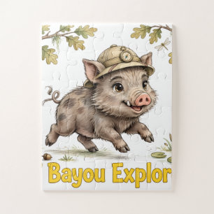 Lil' Bayou Explorers Eber 30-Teile-Kinderpuzzle Puzzle