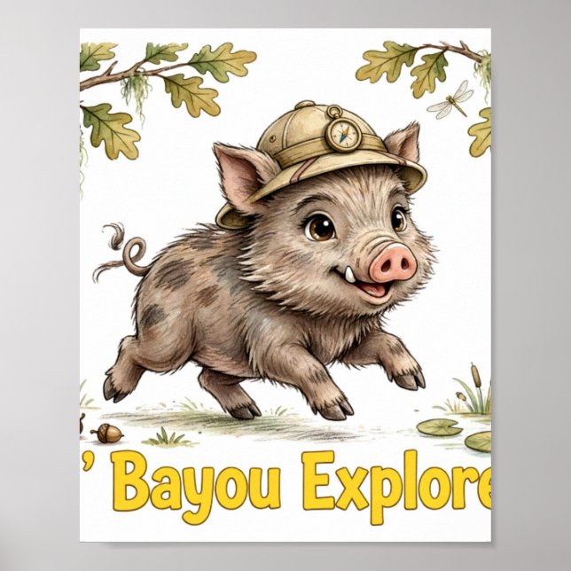 Lil' Bayou Explorers-Eberposter Poster (Vorne)