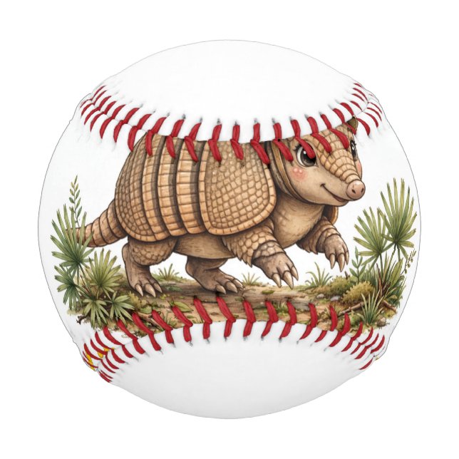Lil' Bayou Explorers Gürteltier Baseball (Vorderseite)
