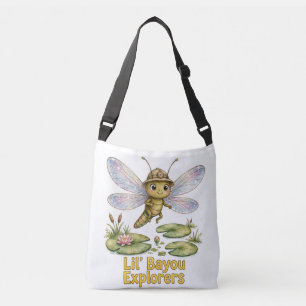 Lil' Bayou Explorers Libellen Umhängetasche Tragetaschen Mit Langen Trägern