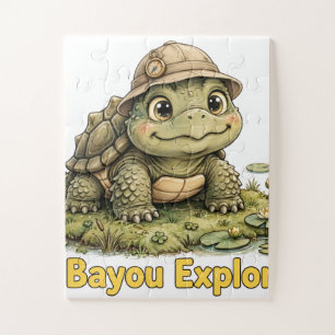 Lil' Bayou Explorers Schildkröte 30-Teile Kinderpu Puzzle