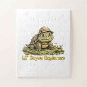 Lil' Bayou Explorers Schildkröten-Puzzle Puzzle