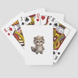 Lil' Bayou Explorers Waschbärkartenspiel Spielkarten